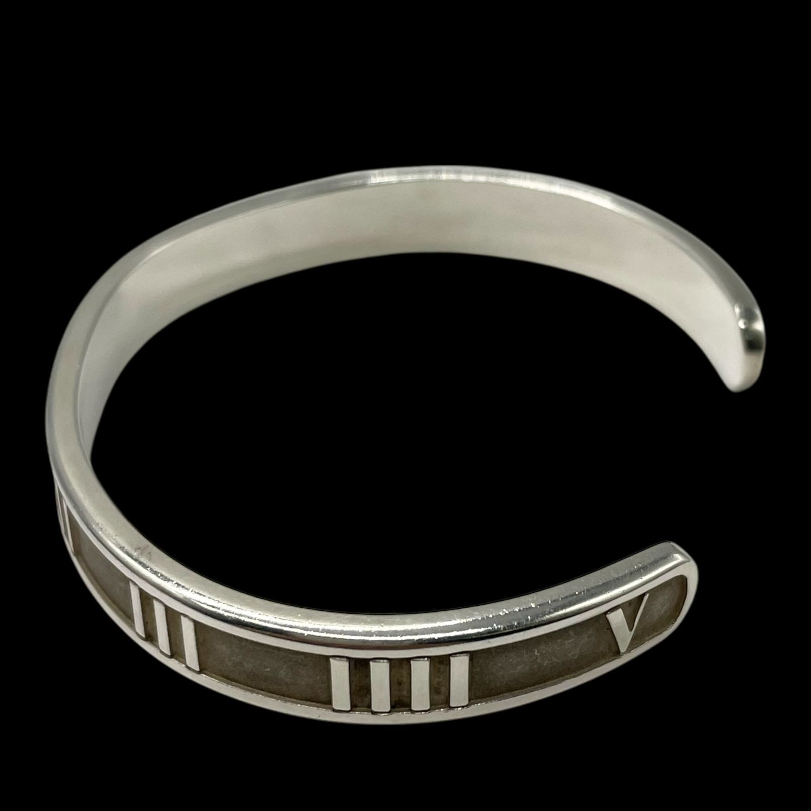 希少 TIFFANY&Co. ティファニー アトラス バングル シルバー 925 刻印