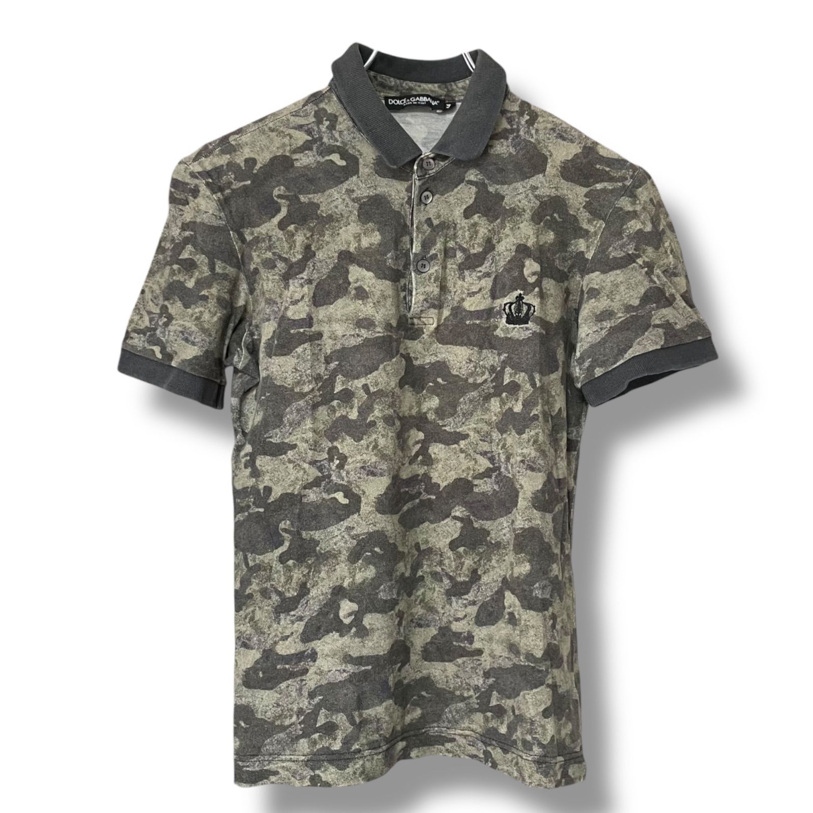 DOLCE&GABBANA ドルチェ&ガッバーナ カーキ カモフラージュ柄