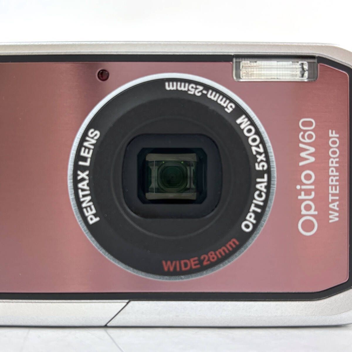 ペンタックス】PENTAX Optio W60 ピンク コンパクトデジタルカメラ