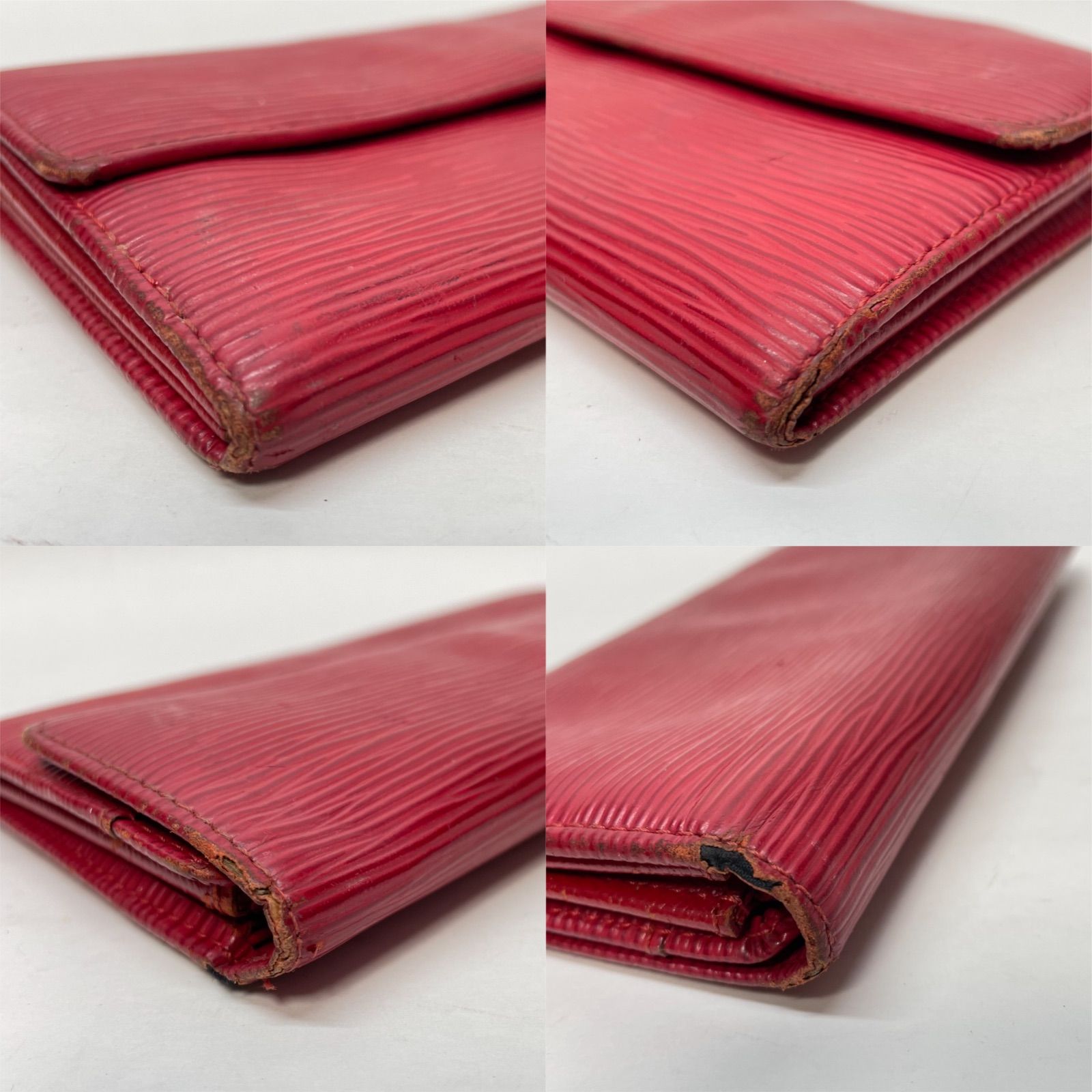 2958 LOUIS VUITTON ルイヴィトン エピ 長財布 ポルトフォイユ サラ