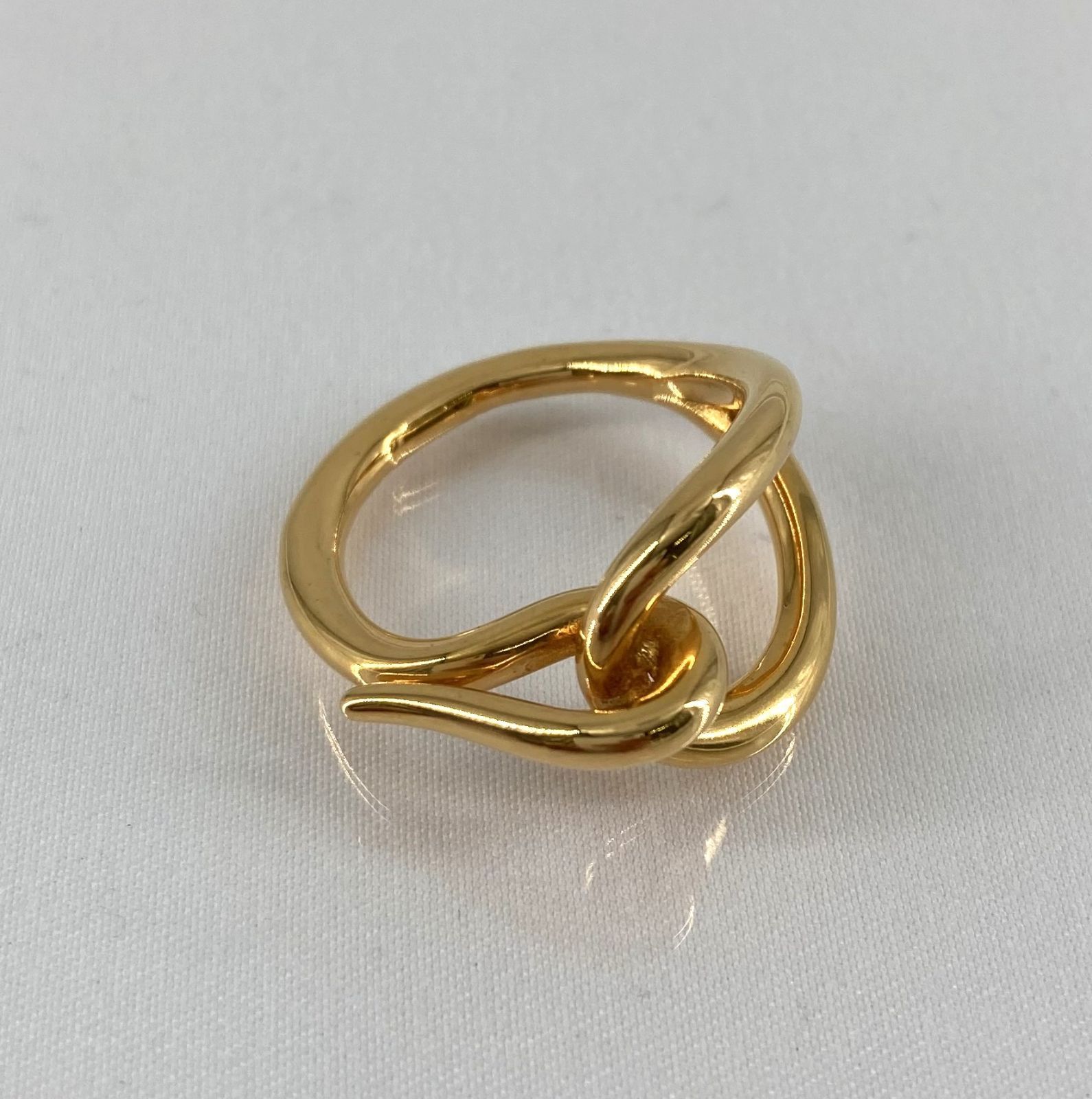 HERMES(エルメス) スカーフリング GD ゴールド - メルカリ