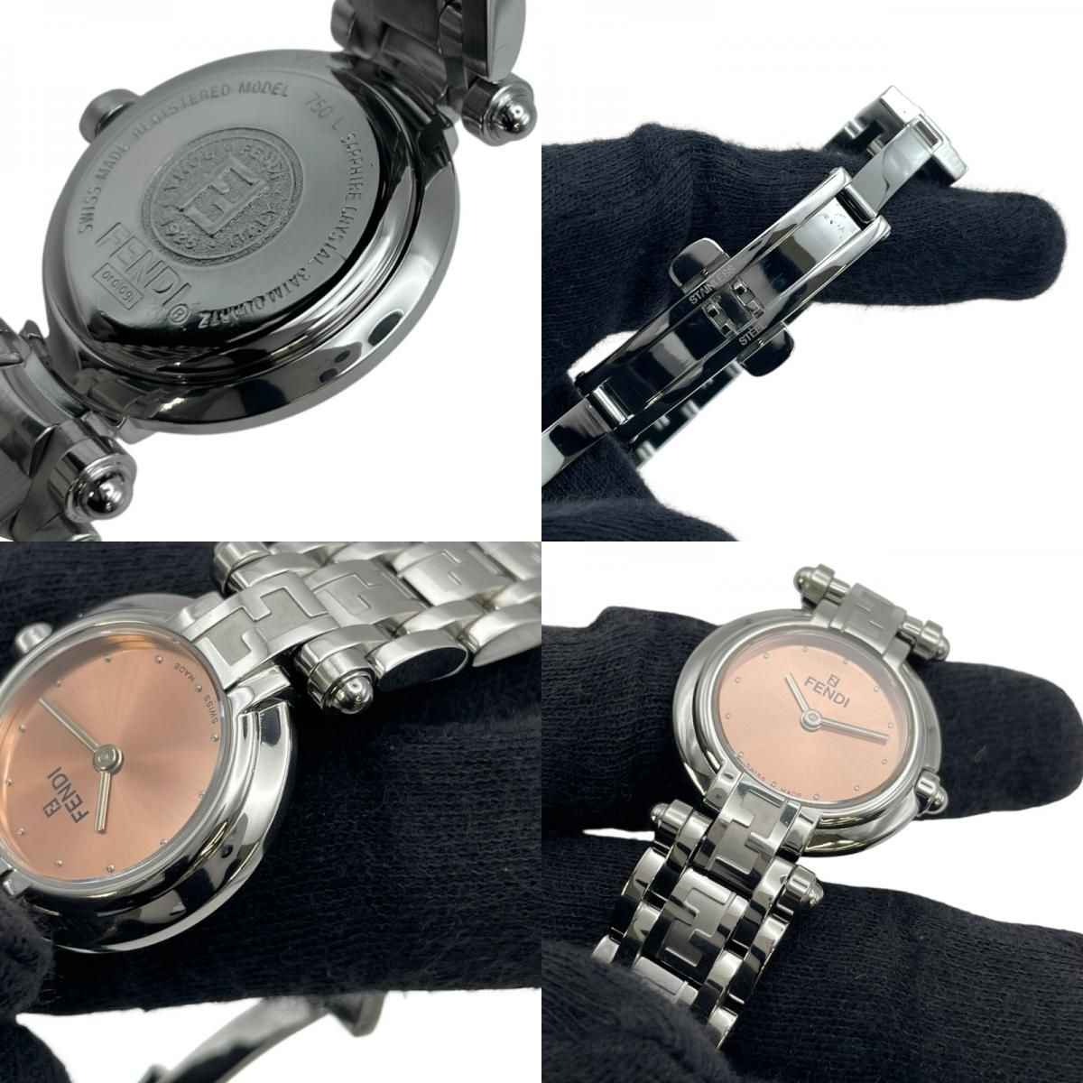 フェンディ FENDI レディースウォッチ 750L ブラウン SS クオーツ