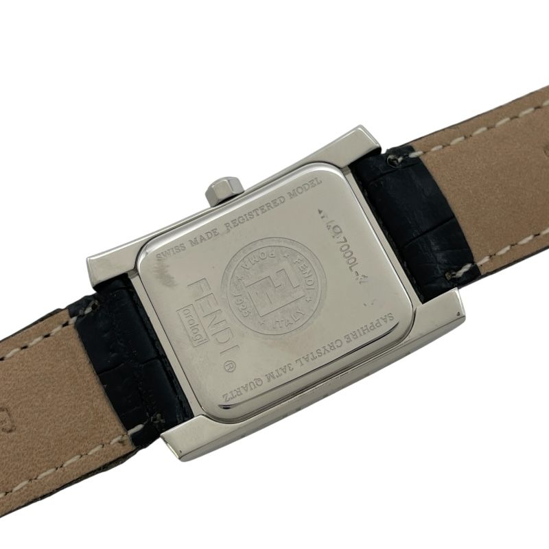 フェンディ FENDI レディースウォッチ 7000L ブラック SS クオーツ