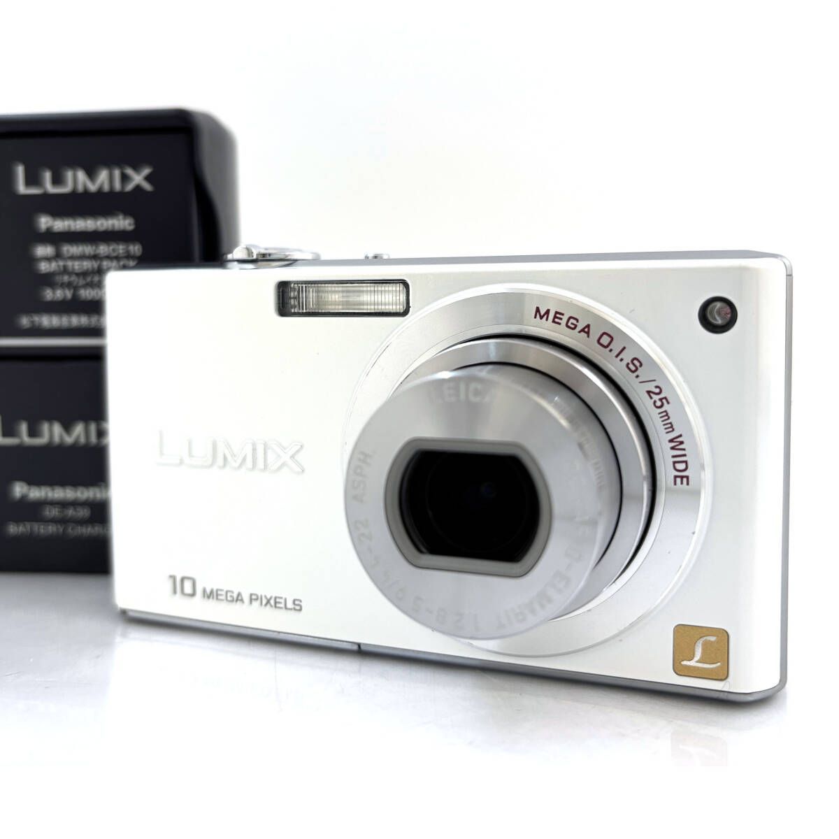 Panasonic LUMIX DMC-FX37 デジカメ ホワイト パナソニック LUMIX DMC