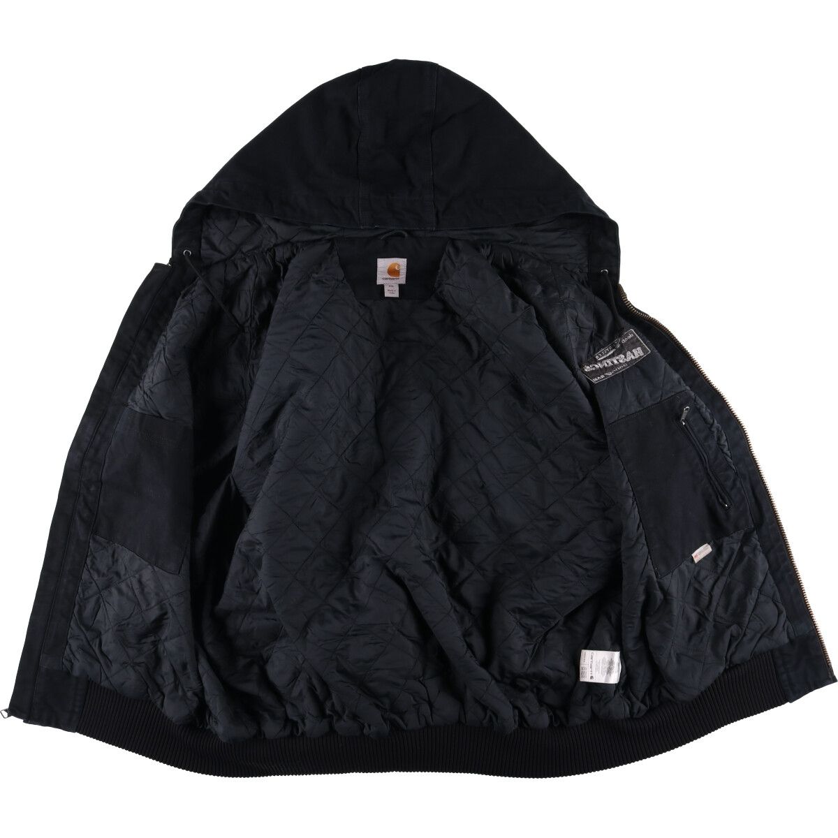 古着 カーハート Carhartt アクティブジャケット ダックフルジップ