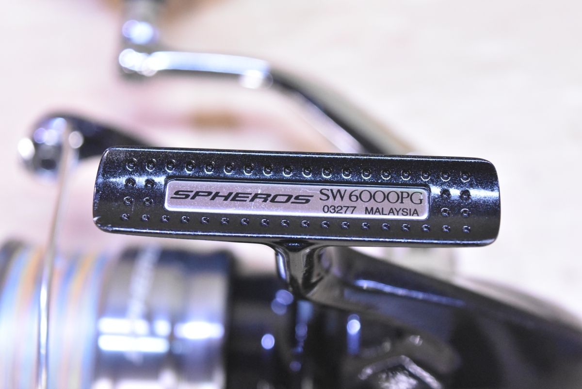 シマノ 14 スフェロス SW 6000PG SHIMANO Spheros スピニングリール