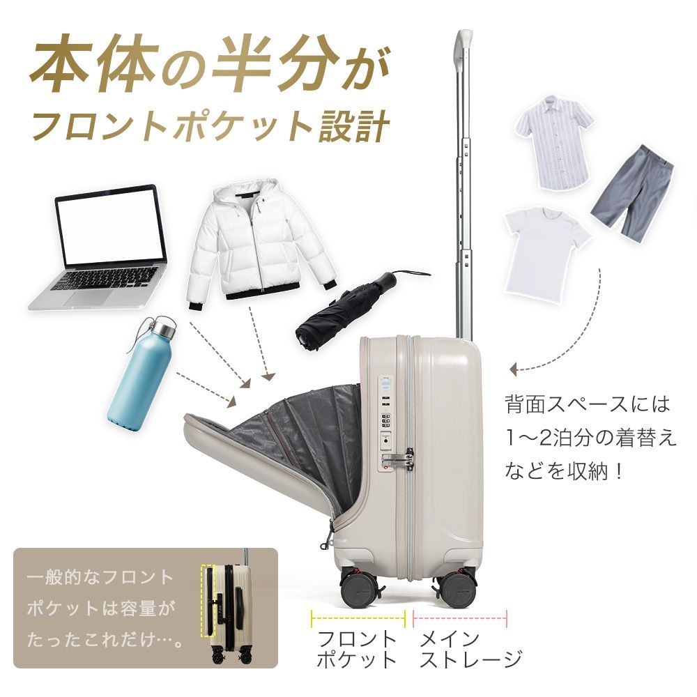 USB充電ポート ダブルキャスター