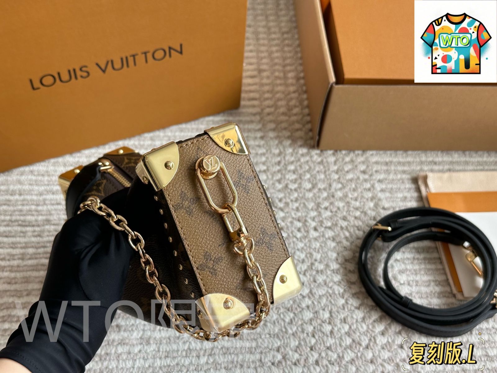 今日特価】LV ルイ・ヴィトン サイドトランク コレクション 柔軟な