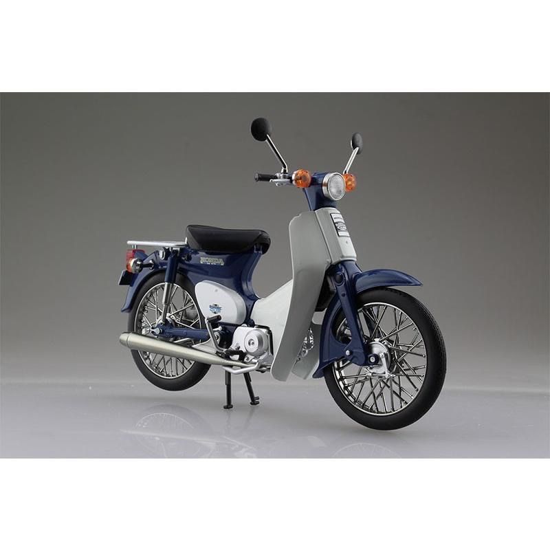 WJ120 SKYNET 1/12 完成品バイク Honda スーパーカブ50 ブルー