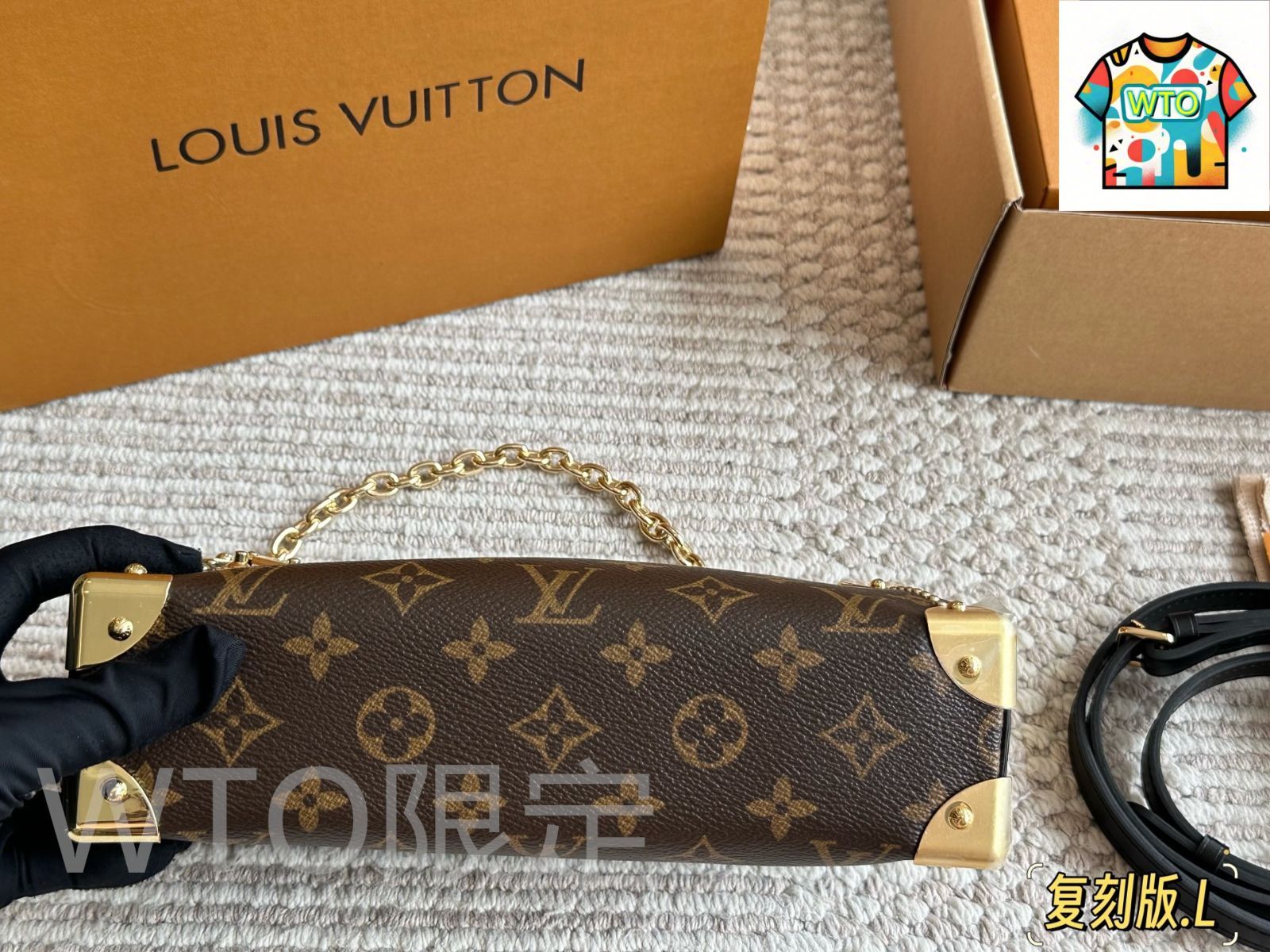 今日特価】LV ルイ・ヴィトン サイドトランク コレクション 柔軟な