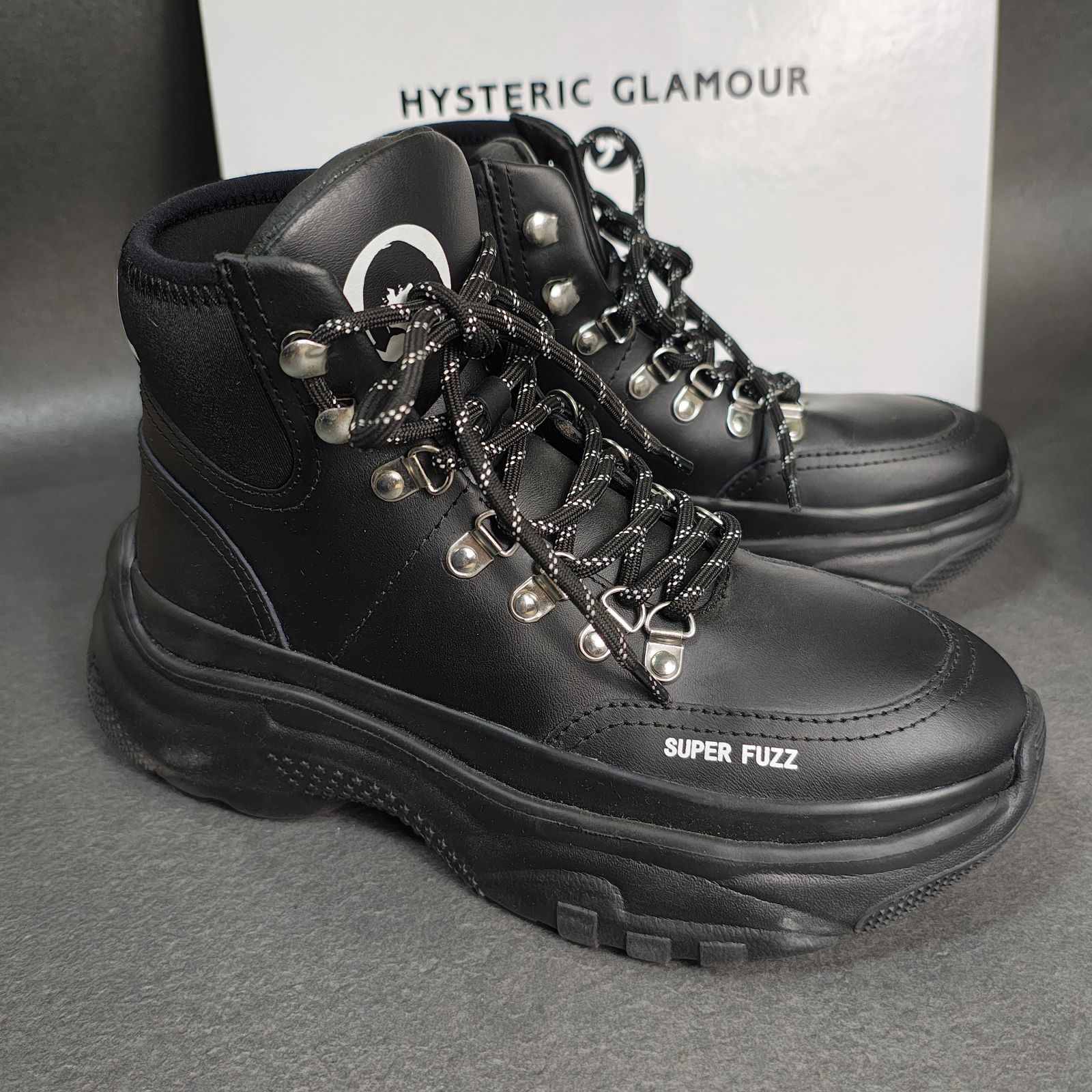 HYSTERIC GLAMOUR 24cm 厚底 スニーカーブーツ スニーカー ブーツ 箱