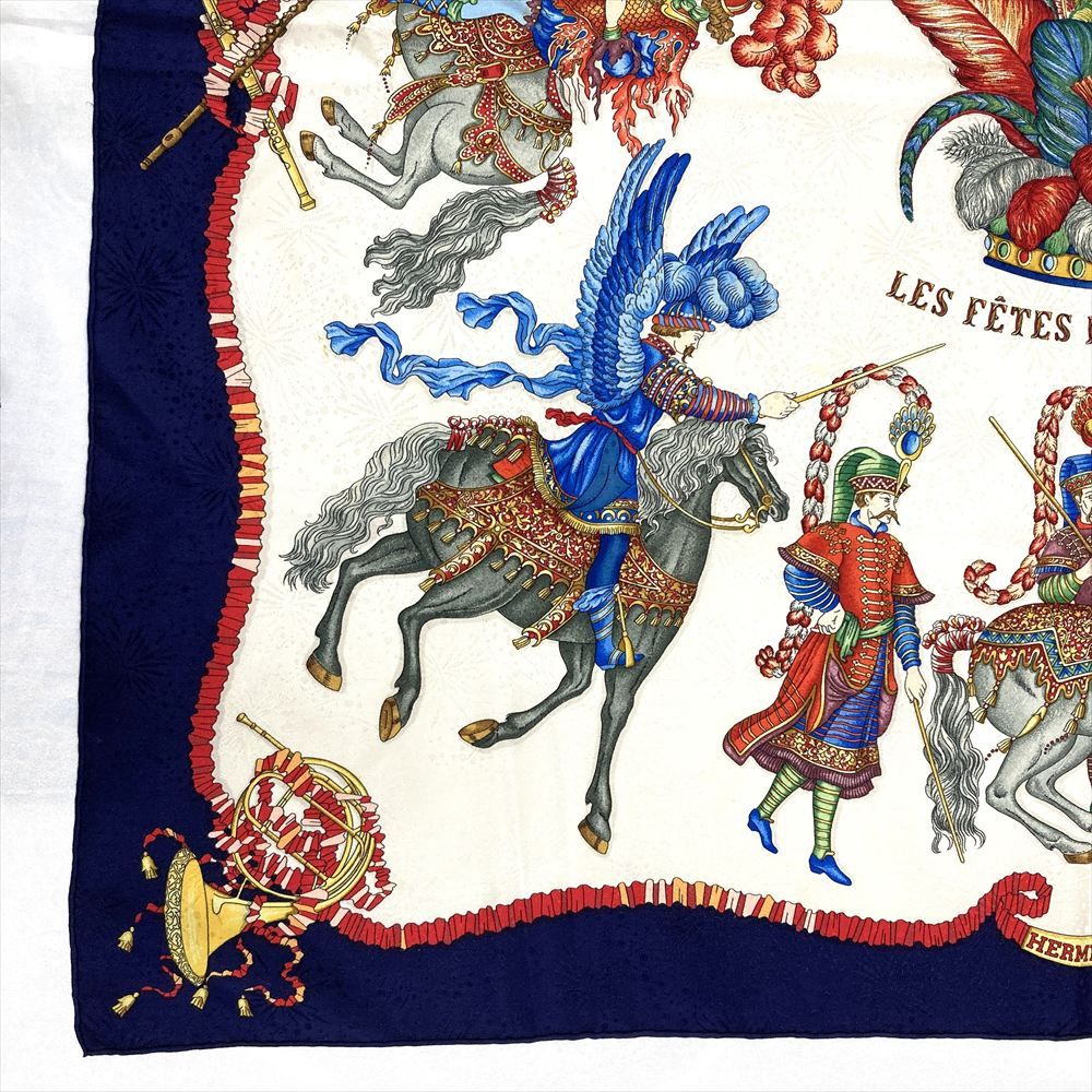 エルメス HERMES カレ90 太陽王の祝典 LES FETES DU ROI SOLEIL