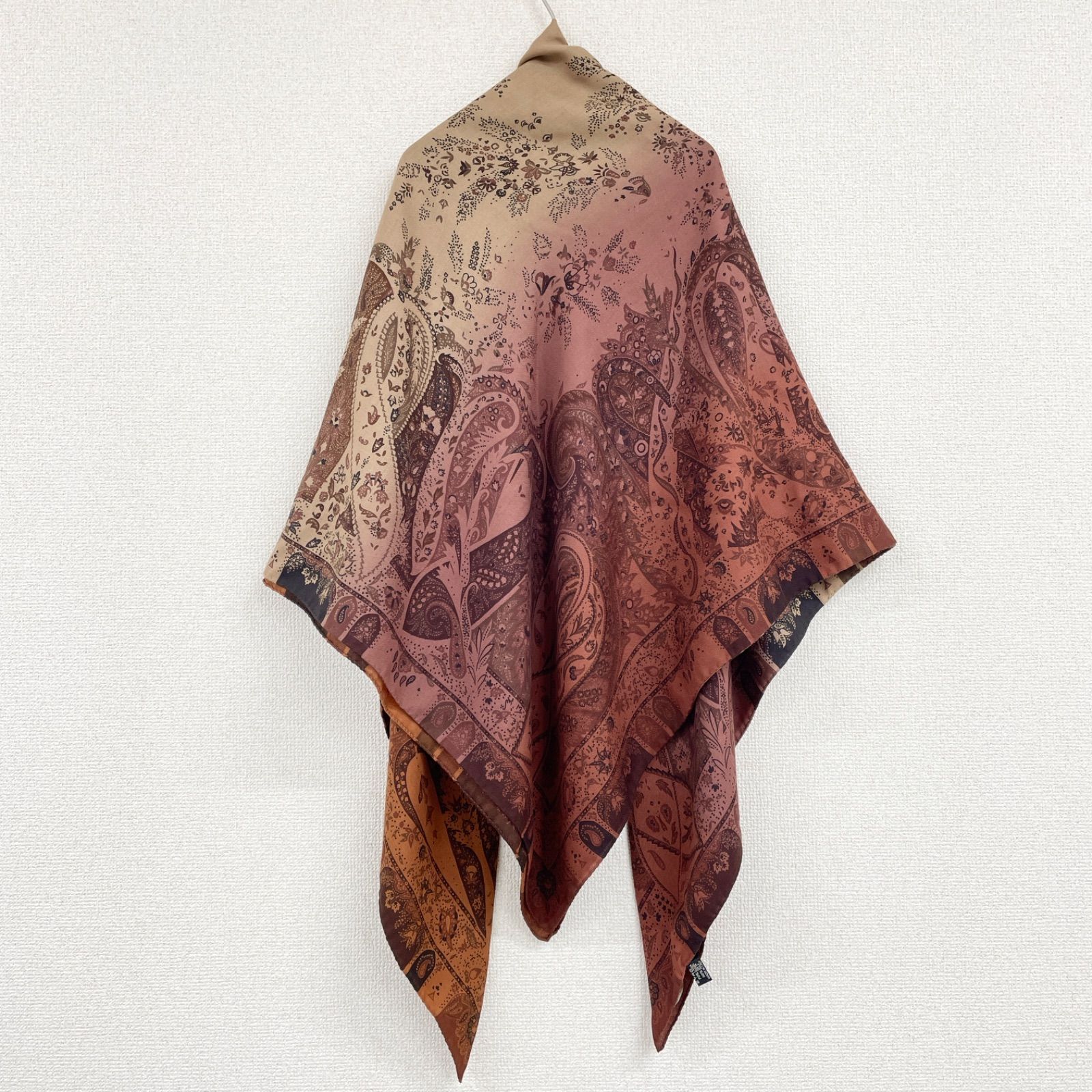 ETRO エトロ 大判ストール ショール ペイズリー柄 グラデーション