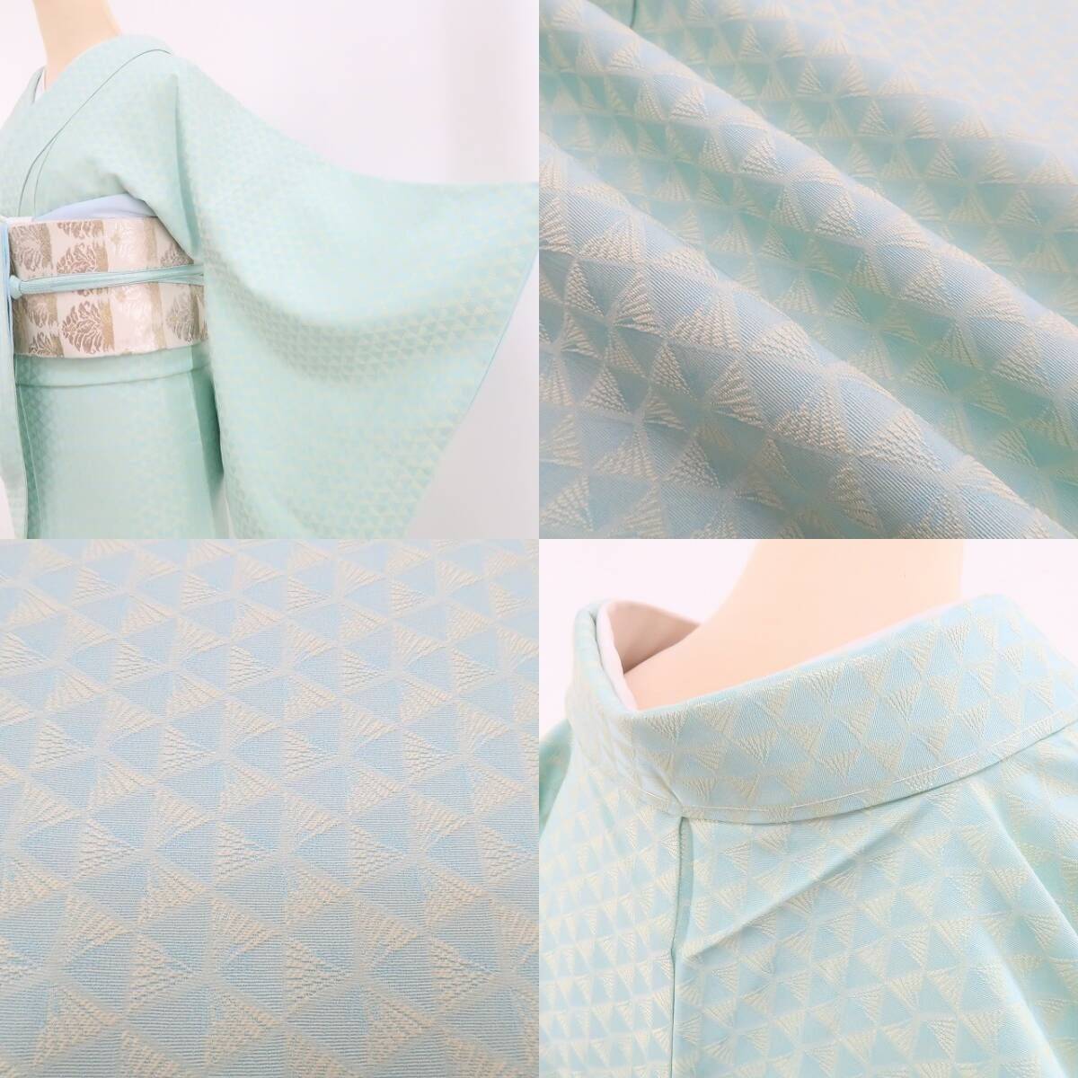 和に触れてときめくこころ”仕付け糸付 お召