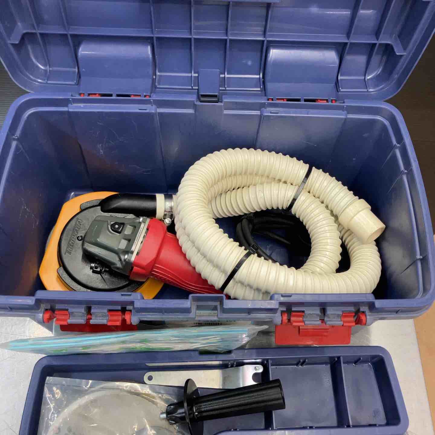 集塵ディスクグラインダー　エスカルゴ 集塵ディスクグラインダーエスカルゴ