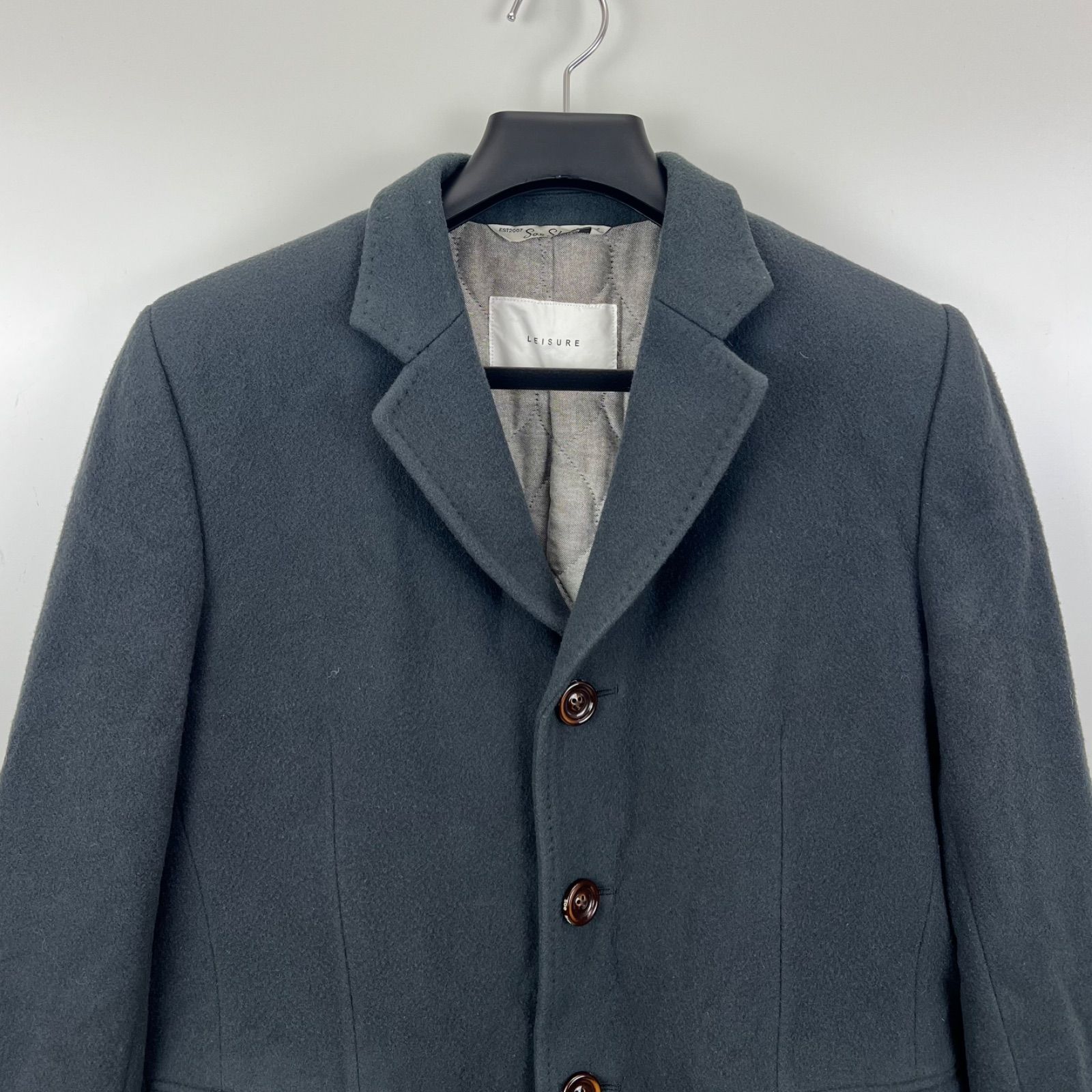 【soe】チェスターコート：ソーイ soe（ソーイ）の「Deep breasted Wool Coat（チェスターコート）」 - WEAR