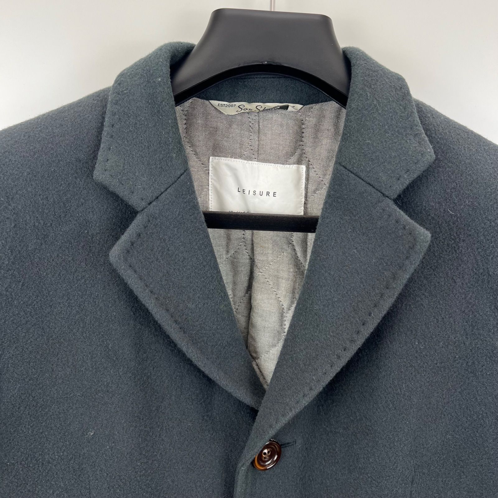 【soe】チェスターコート：ソーイ soe（ソーイ）の「Deep breasted Wool Coat（チェスターコート）」 - WEAR