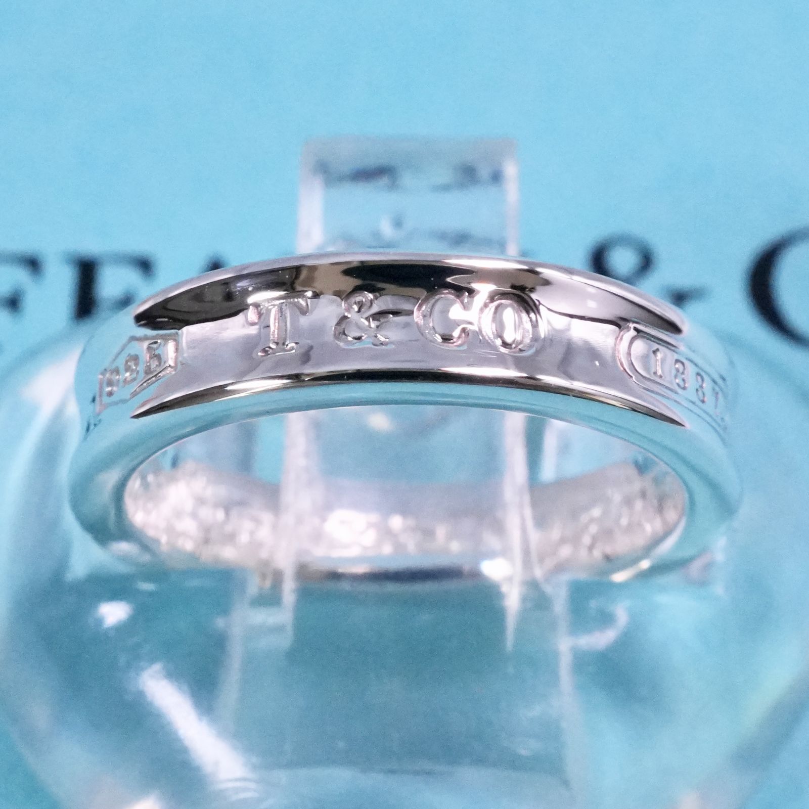 極美品6.5号 ティファニー 1837 ナロー スリム リング/25-1991S - メルカリ