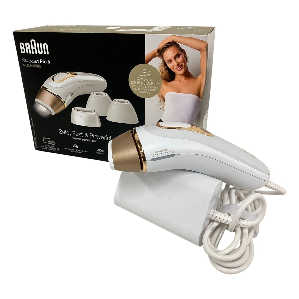 BRAUN Silk expert Pro5 PL5387 IPL式光美容器 中古 良好 B10631236
