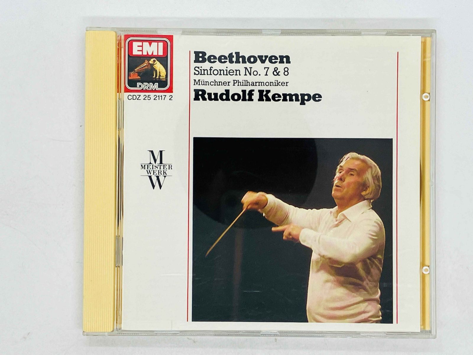 CD 西独盤 ベートーヴェン 交響曲第7番 op.92 第8番 op.93 ルドルフ