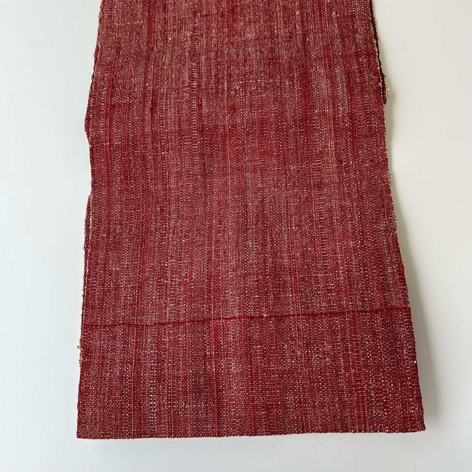 真綿紬 名古屋帯 正絹 織良い風合 八寸 MA-1145 - メルカリ