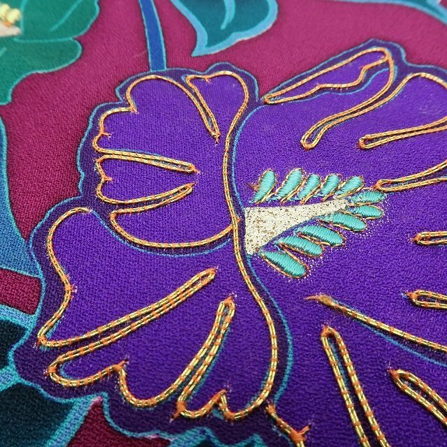 Y3588◇美品 正絹 鈴乃屋謹製 金駒刺繡 成人式 振袖・長襦袢２点セット 振袖 長襦袢セット 良品 金駒刺繍 正絹 古典柄 蝶 金彩 袷仕立て 身丈