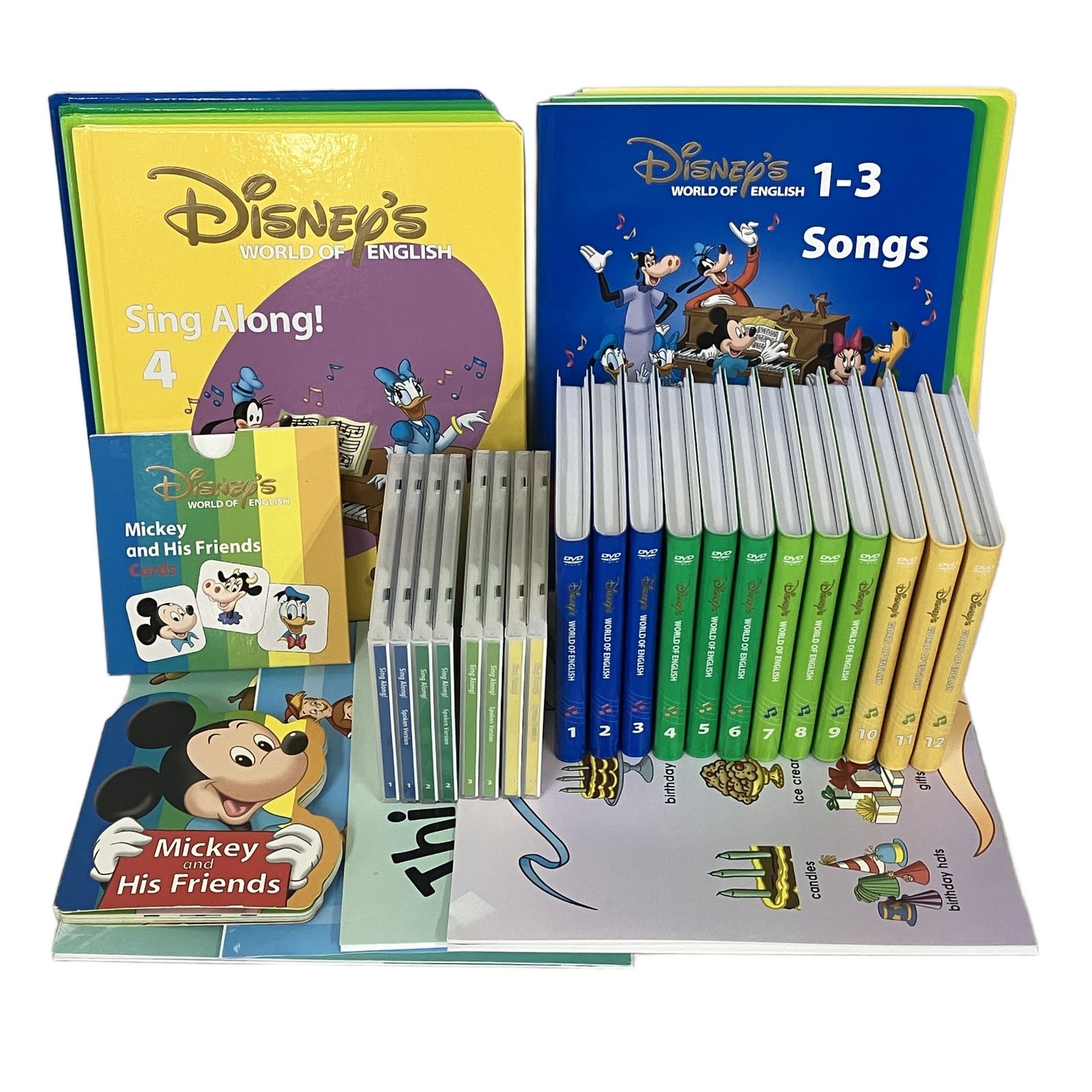 91‐⑰DWE ディズニー英語システム シングアロングDVD DWE シングアロング 2017年頃 DVD版 ディズニー英語システム 英語 教材