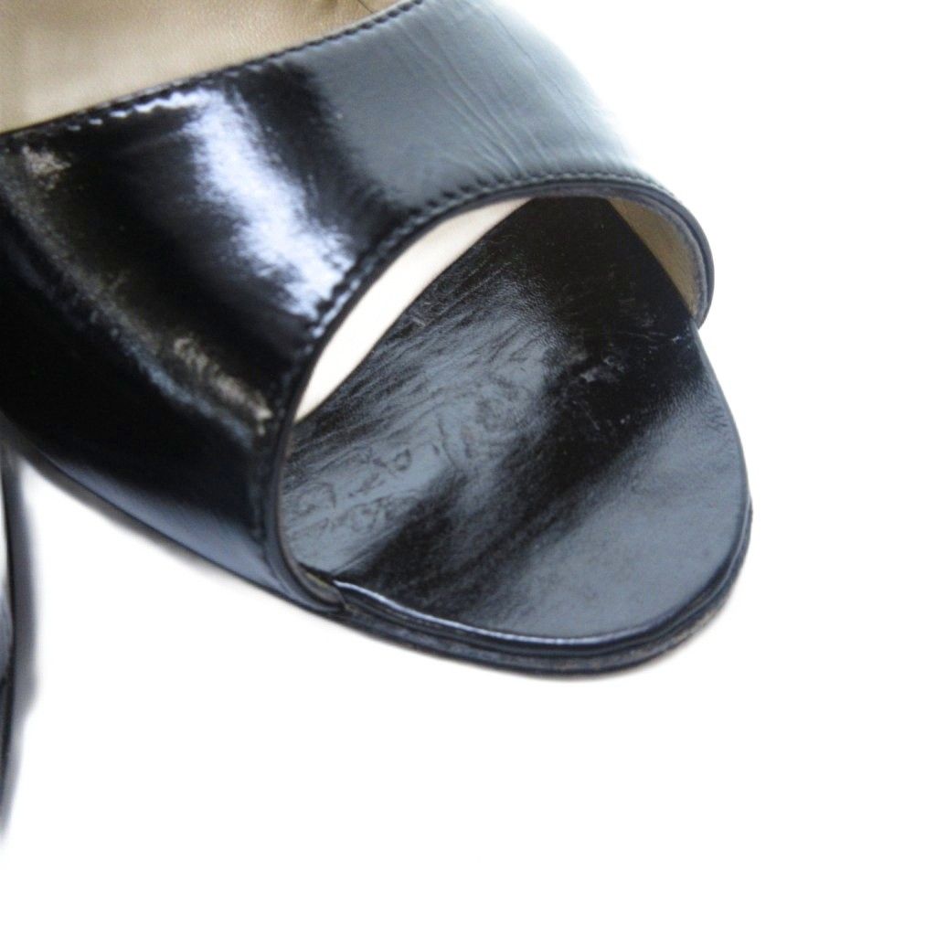 新品未使用✨MANOLOBLAHNIK ハイヒール　ブラック　レザー　パンプス MANOLO BLAHNIK（マノロブラニク） パンプス HANGISI FMC SATIN 070