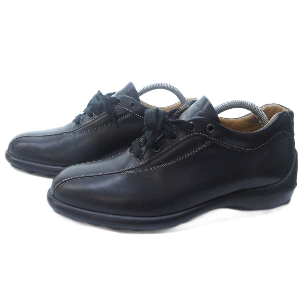 トッズ TOD'S ドライビングシューズ スニーカー レザー 黒 ブラック 7