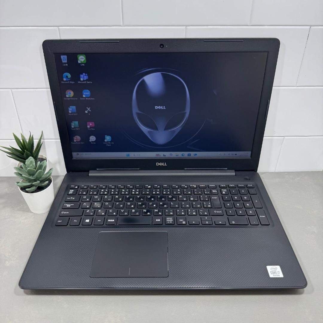 第8世代！爆速SSD512＆メモリ12✨i5☆シックな黒PC♪カメラ！