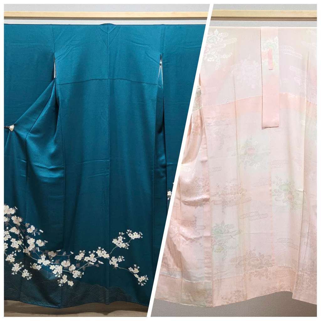 楽天市場】絽 東レシルック 小紋柄反物-No.014 なつめ【地色：鳩鼠色