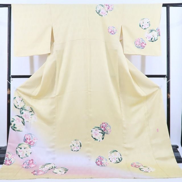 ❁tomihisa❁新品 十日町友禅 阿部佳雪 落款 お仕立て上がり品