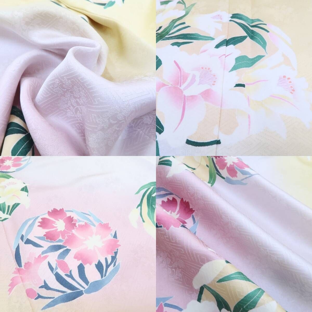 ❁tomihisa❁新品 十日町友禅 阿部佳雪 落款 お仕立て上がり品