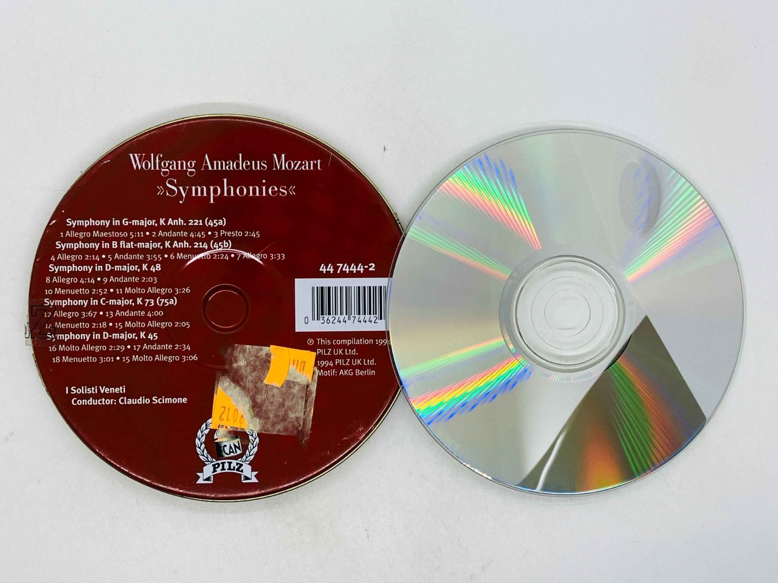 【売約済】ガーゾン&アマデウスSQ／モーツァルト 売約済】ガーゾン&アマデウスSQ／モーツァルト 売約済】ガーゾン