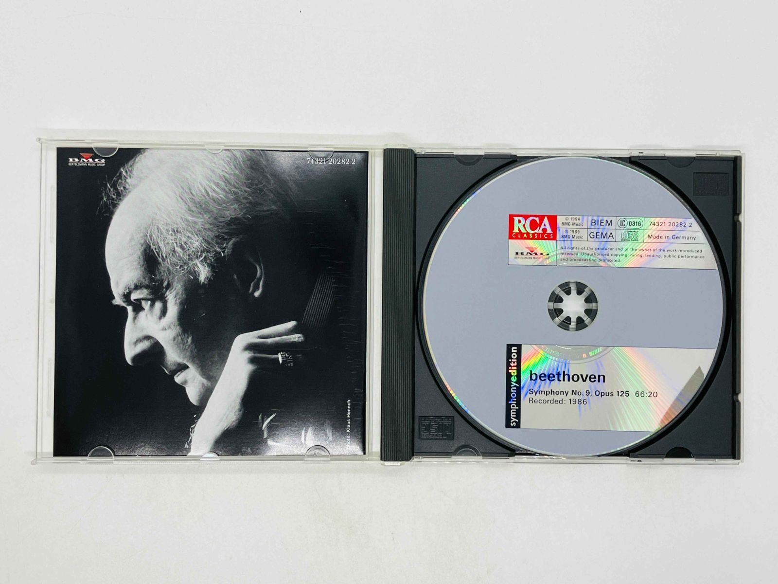 CD 独盤 ベートーヴェン / 交響曲第9番 / ヴァント / BEETHOVEN / WAND