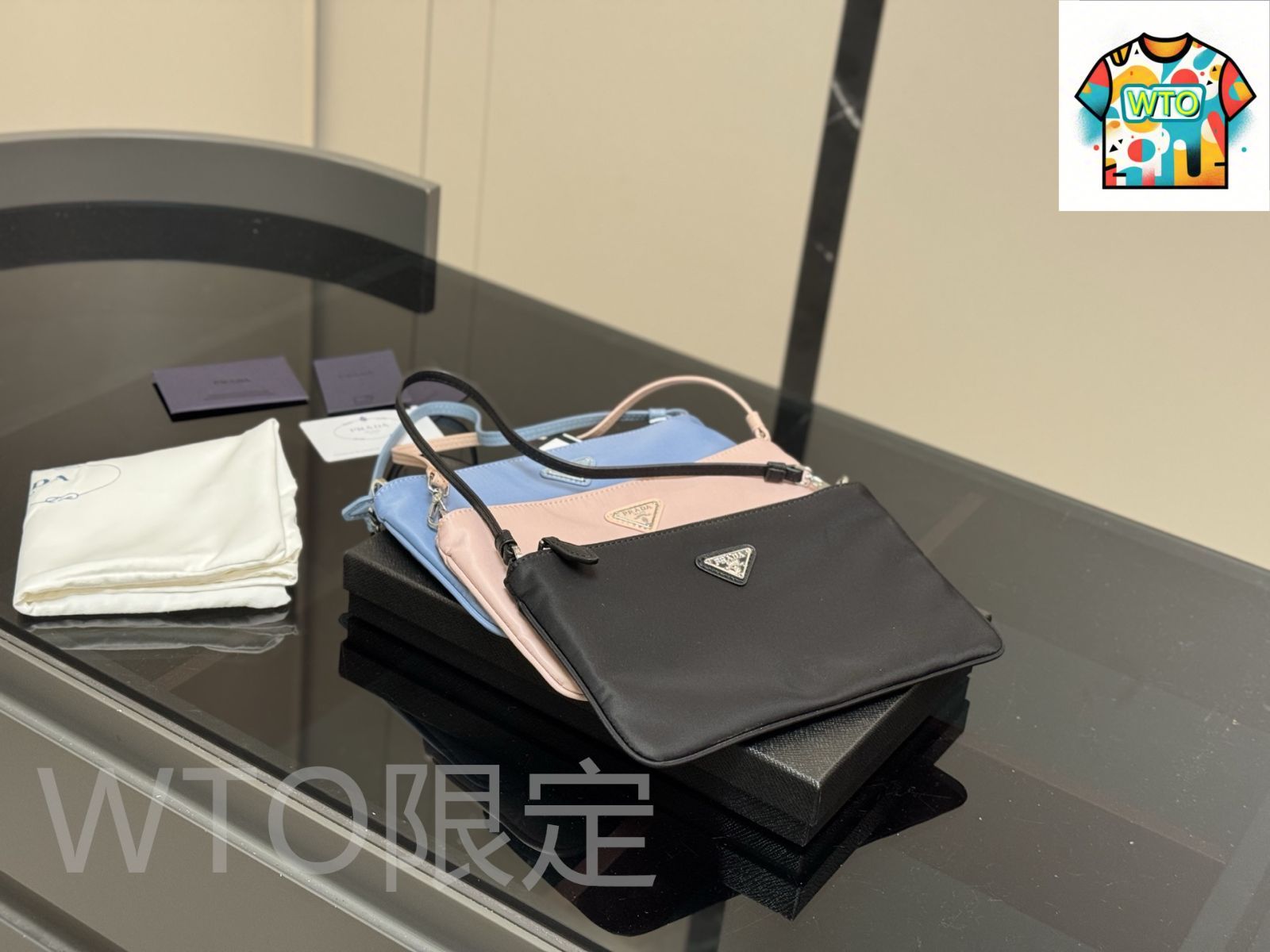 K【新品未使用】また値下げ!PRADA⭐︎ 今日特価】Prada プラダ 高級感溢れるデザイン - メルカリ