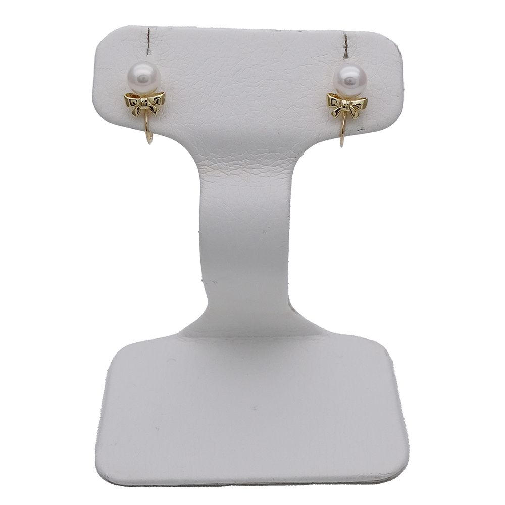 ミキモト MIKIMOTO イヤリング レディース ブランド K18YG パール  