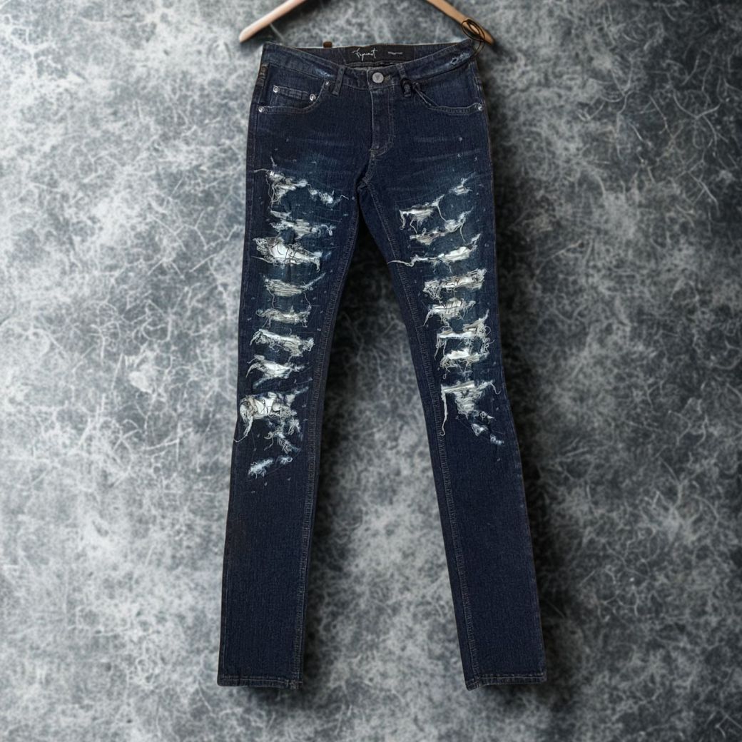 新品未使用】FAGASSENT ファガッセン 長渕剛 ダメージデニム - メルカリ