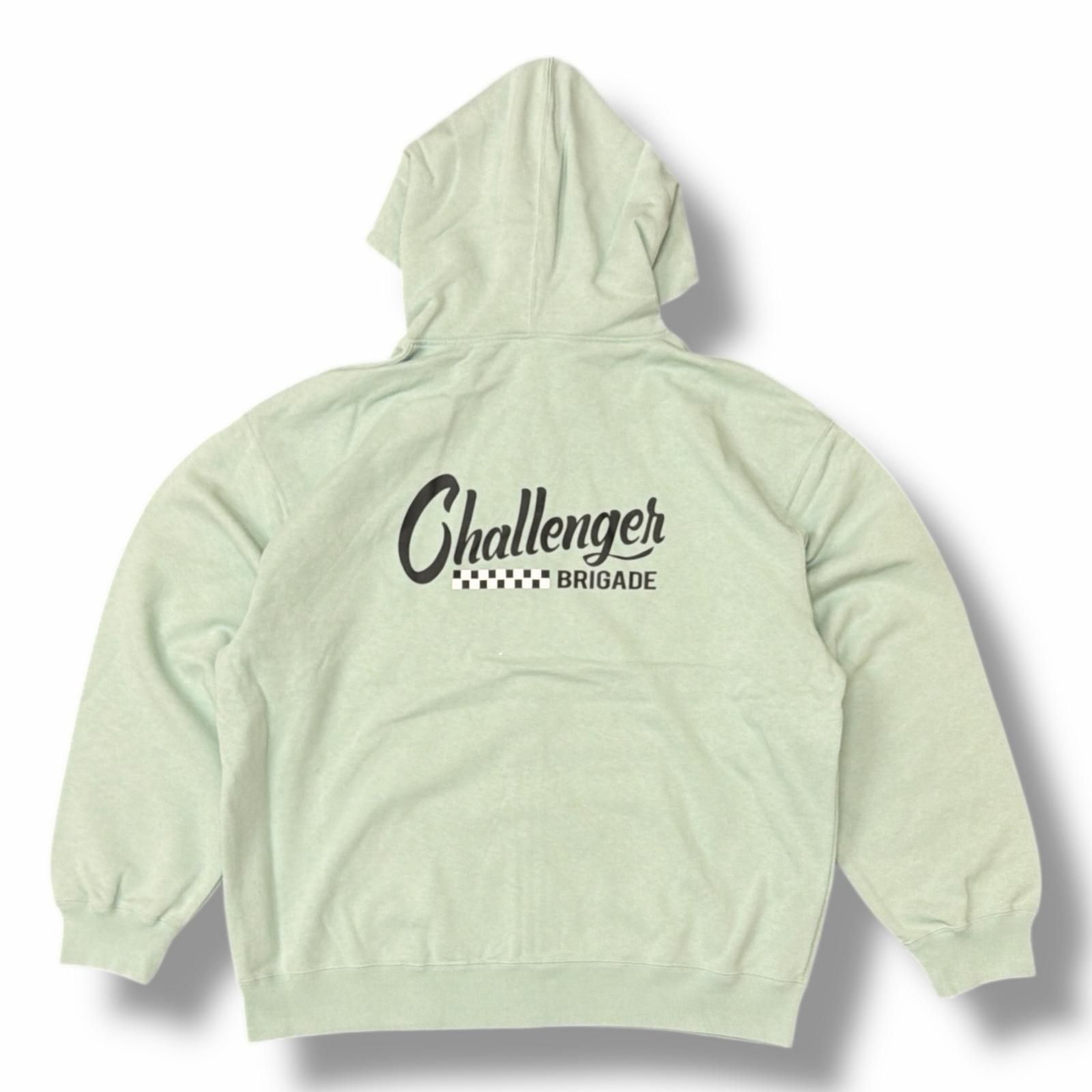 未使用 CHALLENGER CHECKER ZIP HOODIE チェッカージップフーディー