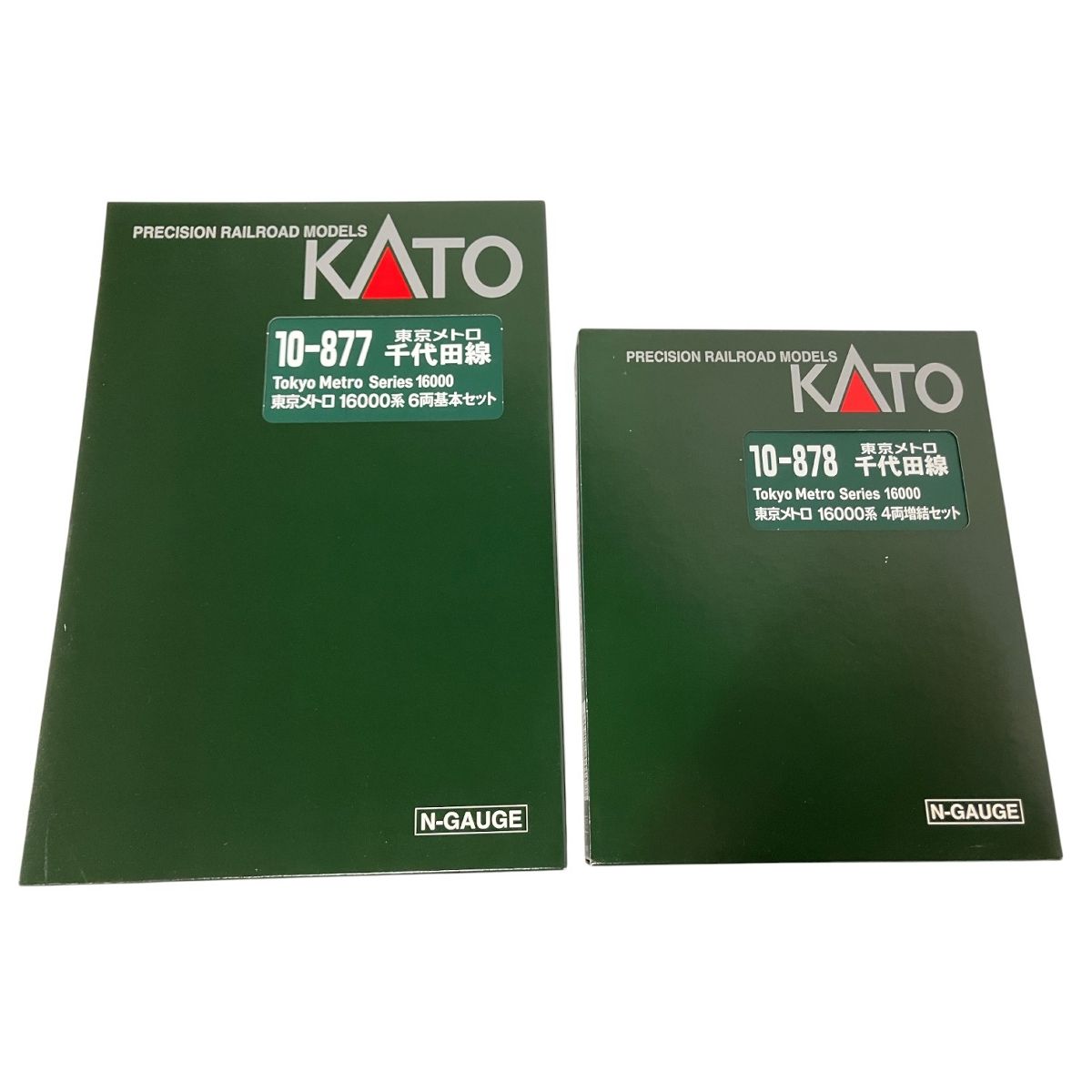 KATO 10-877 10-878 東京メトロ千代田線16000系 6両基本+4両増結 10両