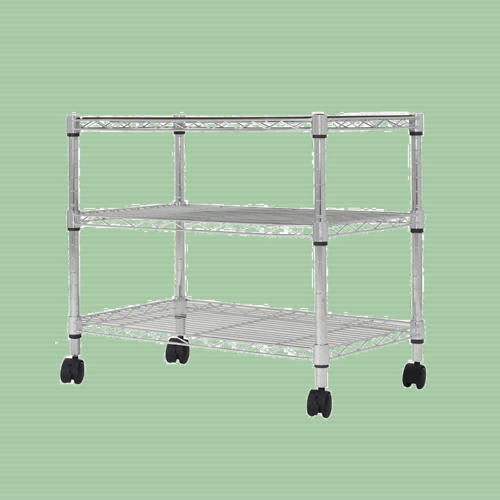 【特価商品】EL19-51603 隙間収納 キッチン ポール径19mmパーツ対応 防錆加工 キャスター付き 頑丈 全体耐荷重240kg 幅59.5×奥行34.5×高さ51cm 収納棚 スリムスチールラック 3段 幅60 システムワイヤ