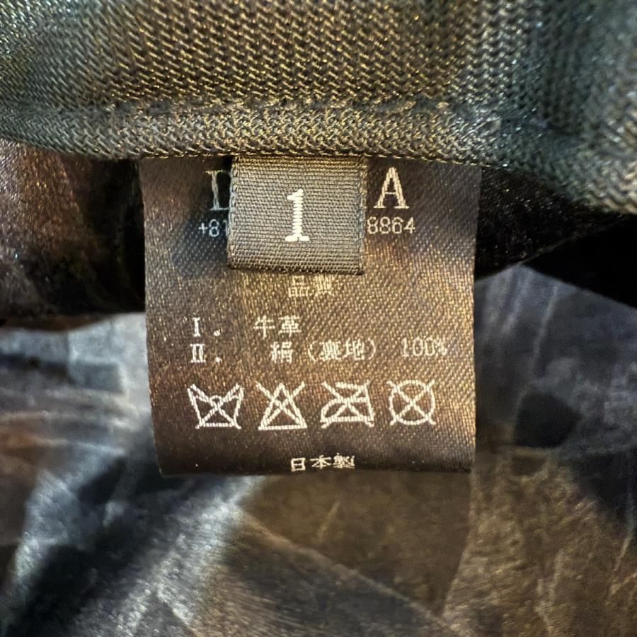 即完売 サイズ【1】デヴォア DEVOA レザー バケットハット