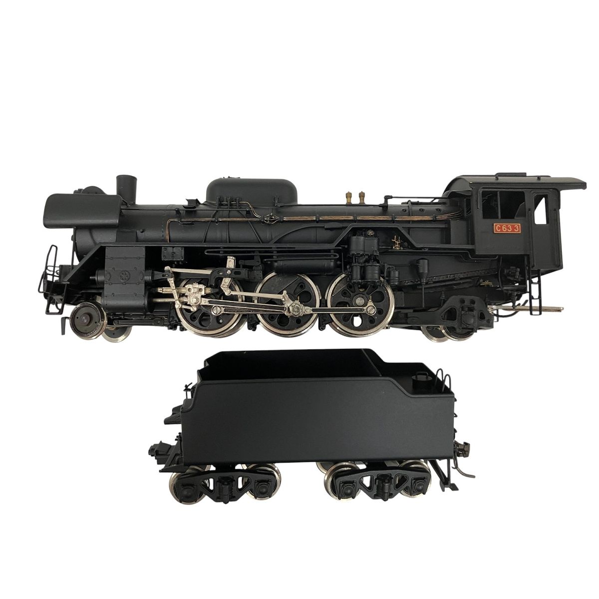 メーカー不明 C63 3 蒸気機関車 鉄道模型 HOゲージ ジャンク O10590864