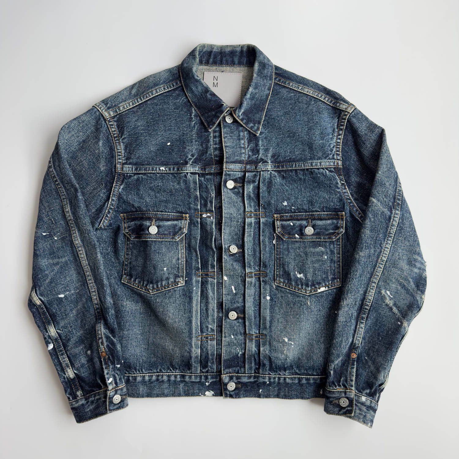 ジャケット・アウター new manual New Manual (ニューマニュアル) 2ND Tバック タイプ デニムジャケット