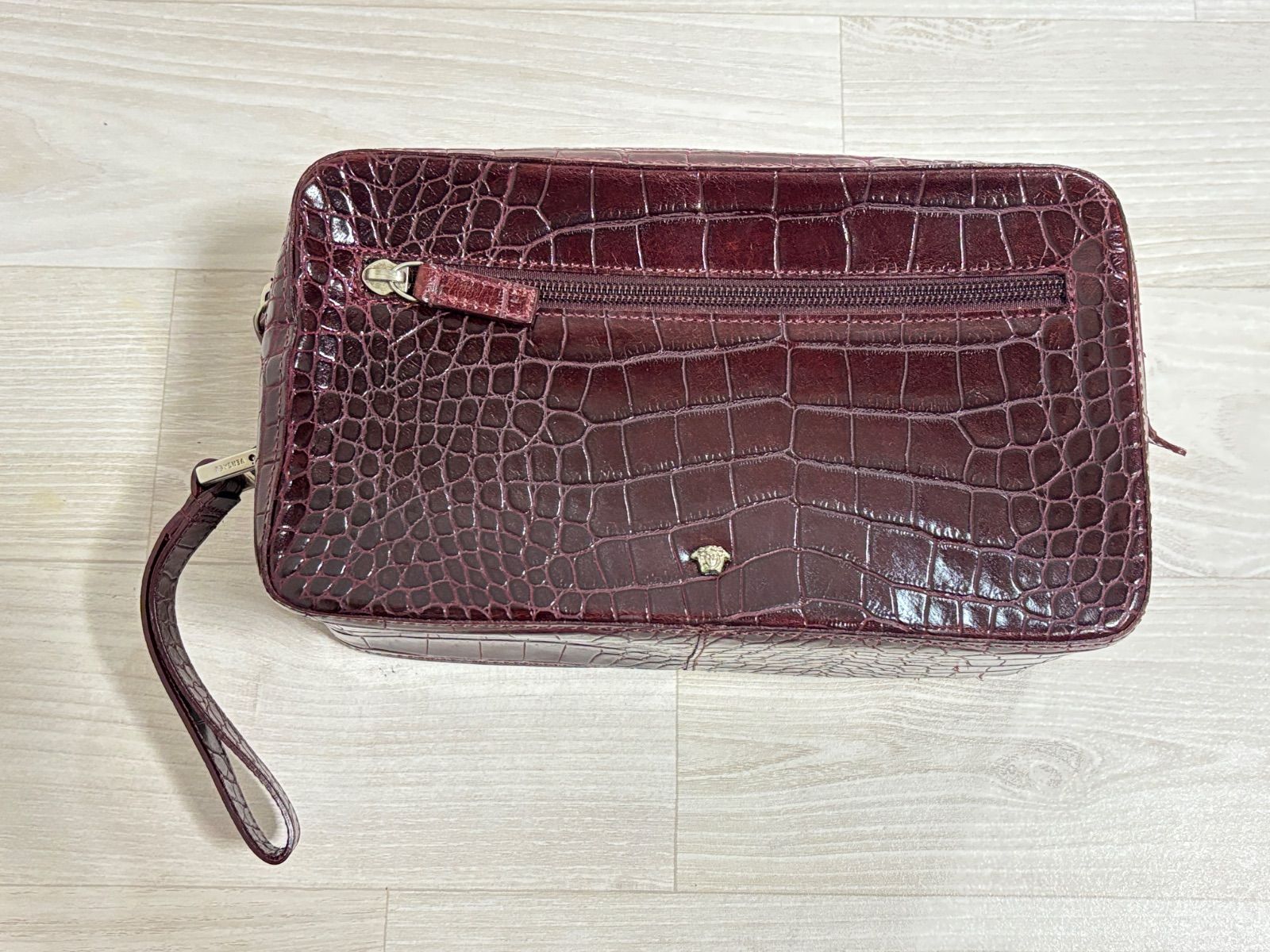 セカンドバッグ ヴェルサーチ バッグ メンズ VERSACE ヴェルサーチェ