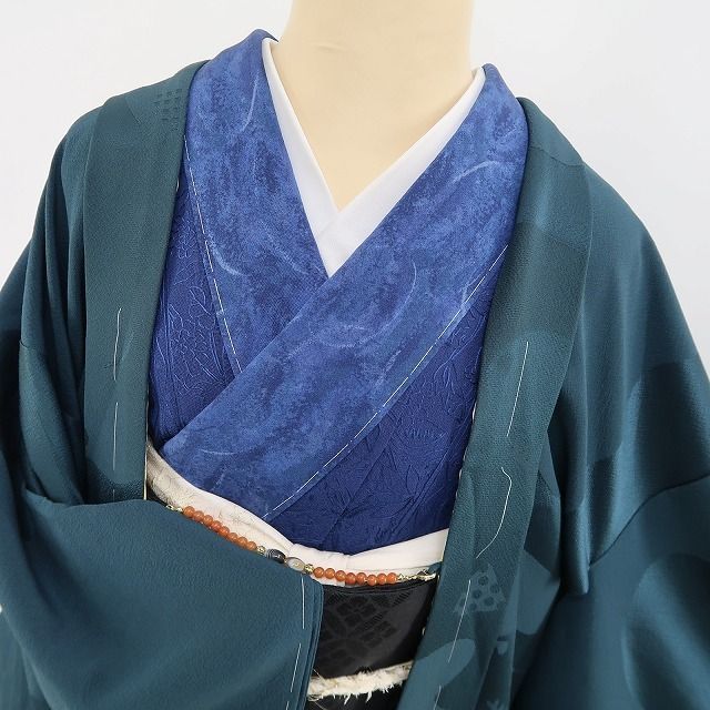 ❁tomihisa❁ 猫 着物 正絹 愛らしくも大人びて…自分らしくあるべき姿”仕付け糸付 ロング丈 長羽織 4425