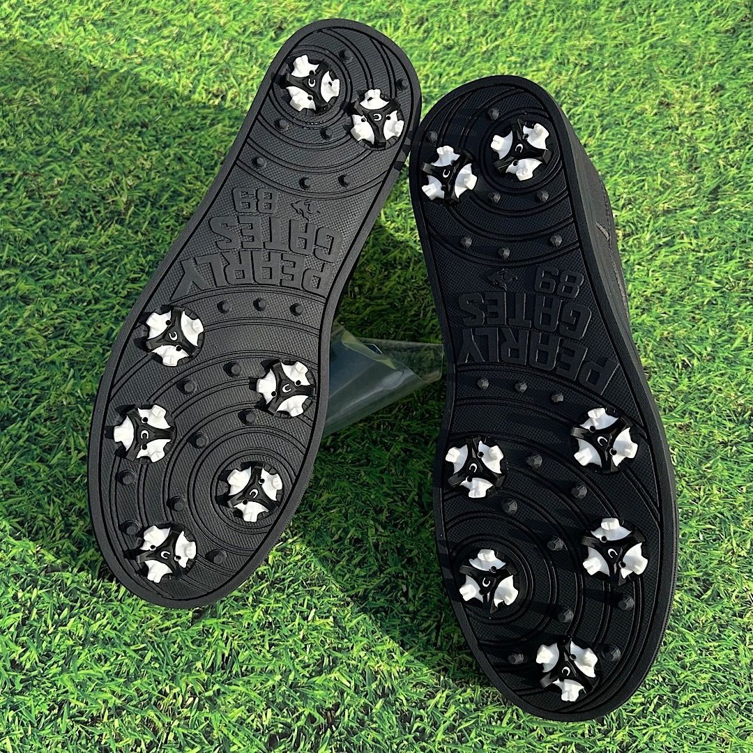 パーリーゲイツ ゴルフシューズ キルトタンローカット　26 紺 新品 パーリーゲイツ キルトタンローカット ゴルフシューズ 26 紺 最新