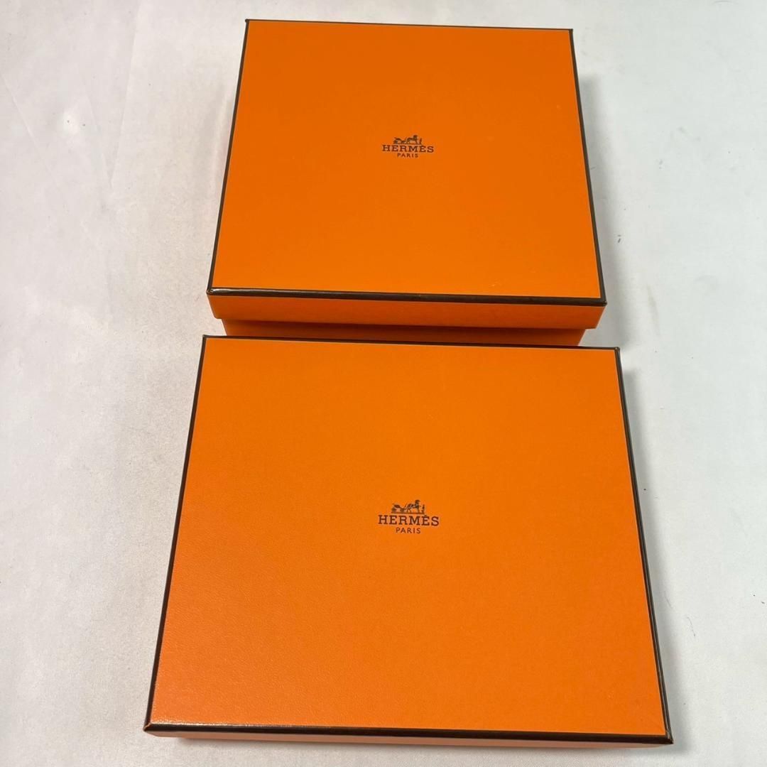 HERMES　エルメス　正方形　オレンジ　空箱　17個セット 52301.jpg
