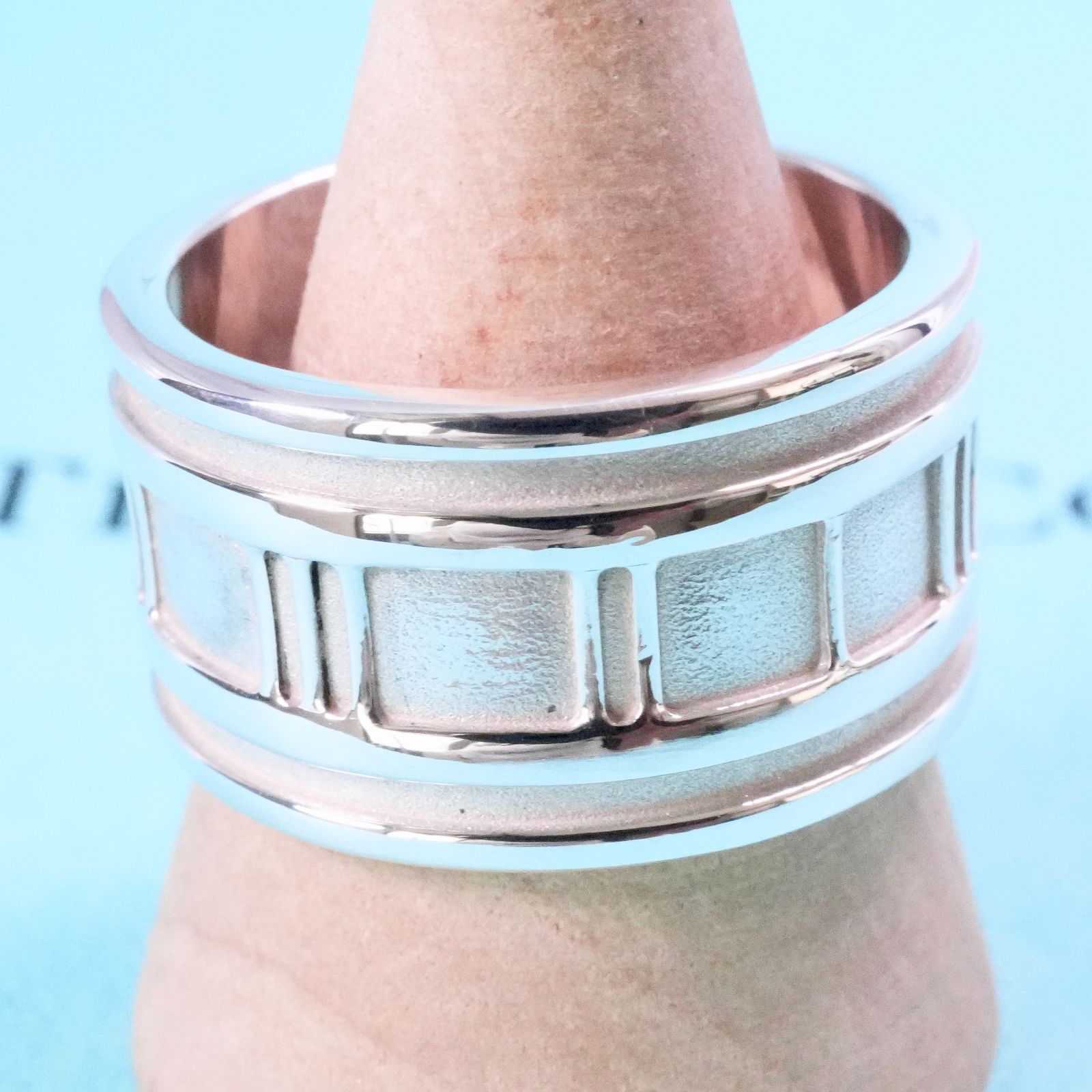 極美品16号 ティファニー アトラス ワイド リング/25-2023S - メルカリ