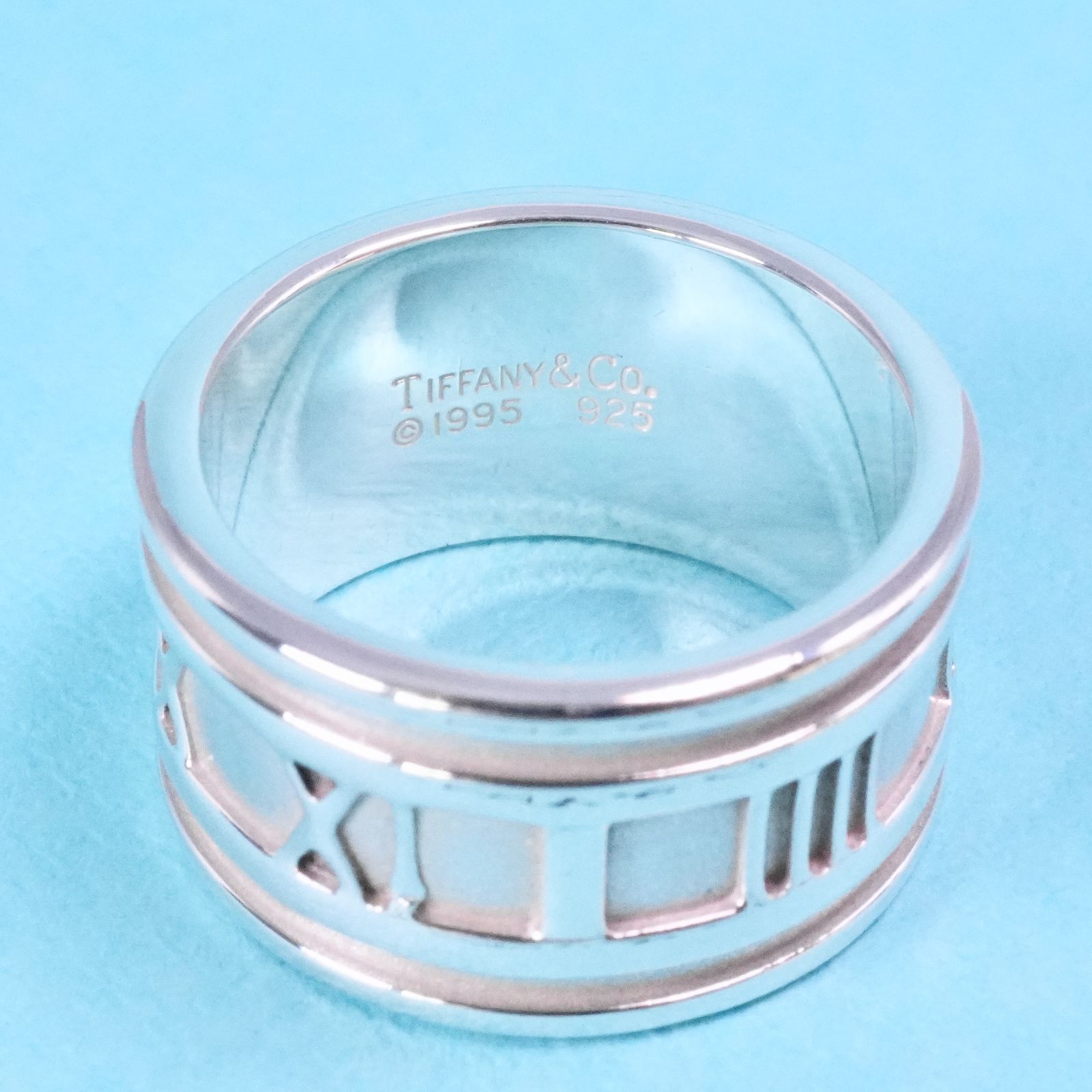 極美品16号 ティファニー アトラス ワイド リング/25-2023S - メルカリ